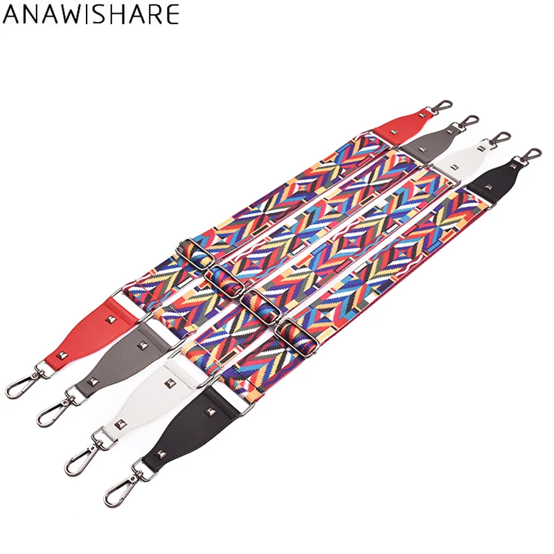 

ANAWISHARE Belt Handbags Strap Wide Shoulder Bag Strap Replacement Handbag Strap Accessory Bags Parts Adjustable Belt 120cm