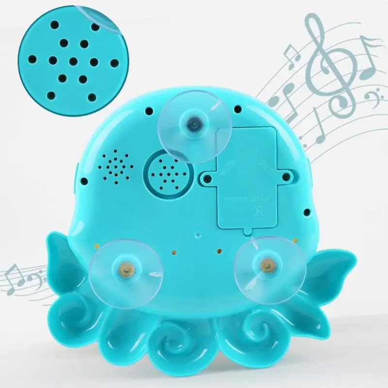 Младенческая музыкальная игрушка для ванны с пузырьками, милая детская игрушка для ванны, устройство для мыльных пузырей, детский бассейн