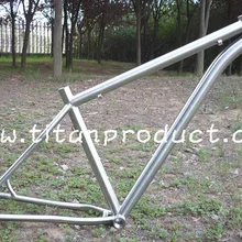 Титановая велосипедная Рама 2" 44 мм головной убор/Breezer Dropouts/изогнутая нижняя труба