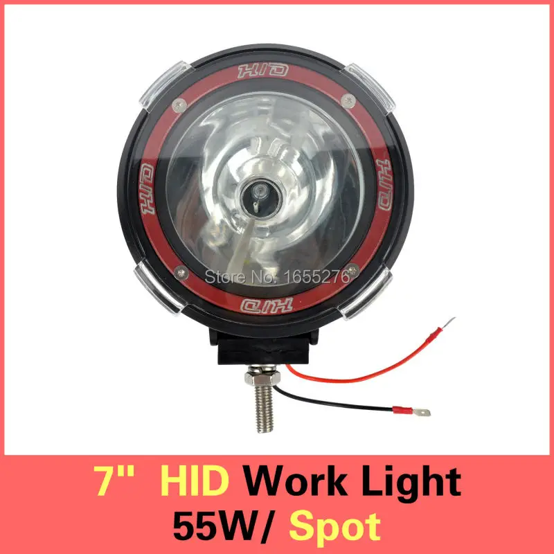 

Taitian 55W Spot OffRoad Light 7" HID Work Xenon Work Light 4X4 4WD SUV Driving Fog Lamp 4PCS car light