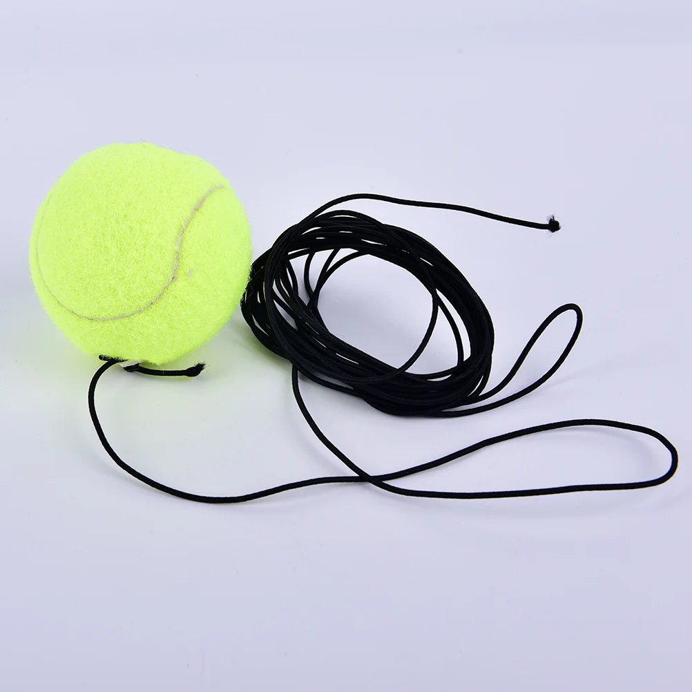 1 шт. теннисный мяч спортивные теннисные тренировочные мячи тренировочный мяч с резиновой веревкой тренировочный инструмент