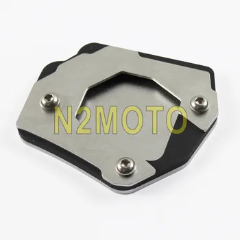 

Motorcycle Sliver Kickstand Pad Kick Stand Support Extension Holder for BMW F800GS F650GS Side Stand Plate