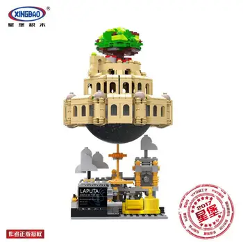 

XingBao 05001 1179Pcs Genuine Creative MOC Series The City in The Sky Set Model Building Blocks kids Educational Brick Toys gift