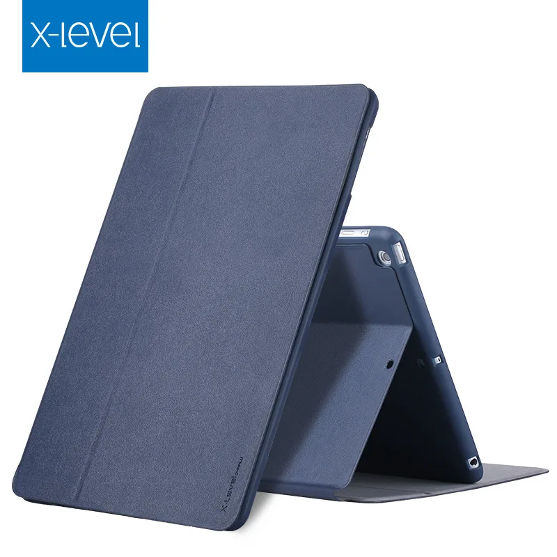 

X-Level Ultra Thin Shockproof flip case For iPad mini 4 Case Shell Smart Auto Sleep/Wake Up PU Leather+TPU Stand Cover Case