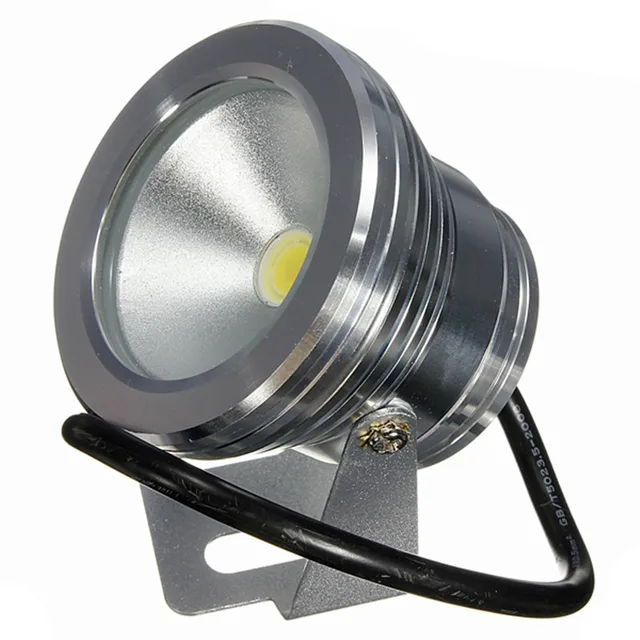 10W LED Swimming Pool Light Underwater Waterproof IP68 Landscape Lamp Warm/Cold White AC/DC 12V 900LM