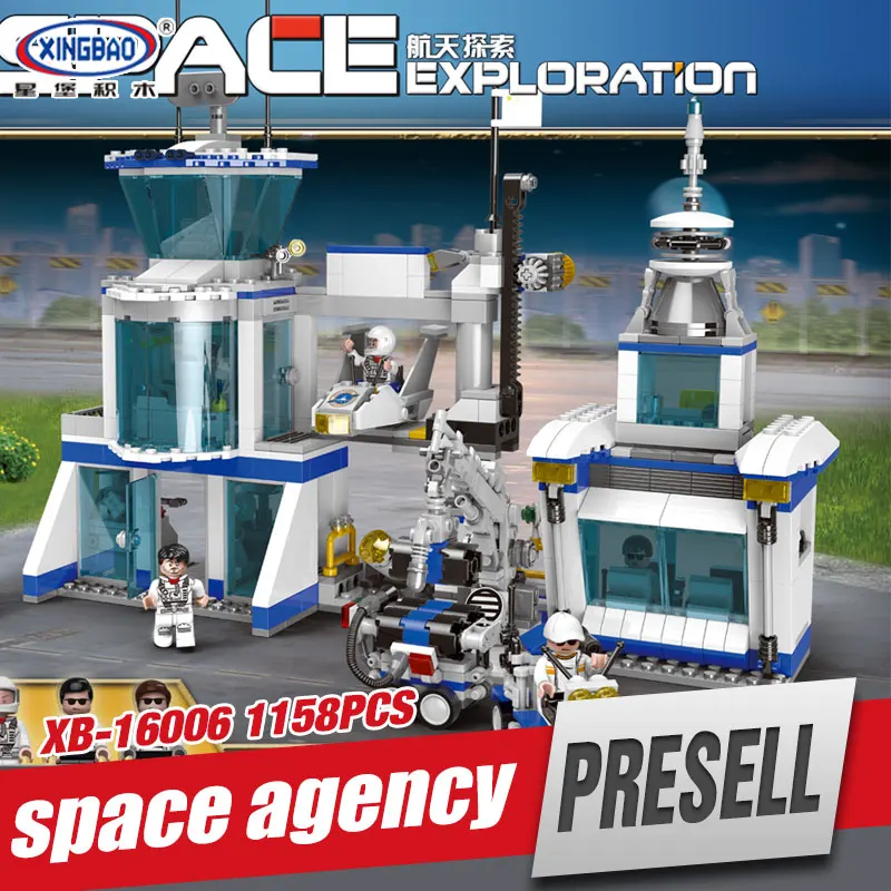 

XINGBAO 16006 Space Exploration The Space Agency Set Model Building Blocks Bricks Legoing Toy for Children Boys Christmas Gift