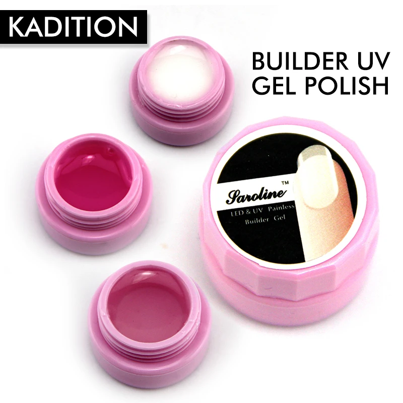 

KASITION Extension Nail Manicure Builder Primer Set Base Top Gel Semi Permanent UV Poly Gel Nail Polish for Nails Gellak Lacquer