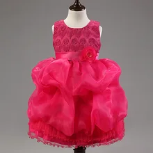 Kids Dresses For Girls Girl Dress Summer High grade Wedding Dresses Children Embroidered Party Dresse Bridesmaid