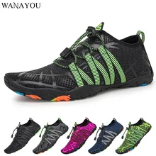 Летняя непромокаемая обувь, мужская водонепроницаемая обувь, женские дышащие кроссовки для плавания, обувь для подводного плавания, Серфинг Плавание пляжная обувь для мужчин