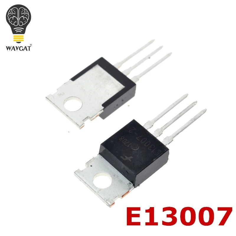 

10PCS MJE13007 E13007-2 TO-220 computer switching supply POWER TRANSISTOR 8.0 AMPERES 400 VOLTS 80/40 WATTS