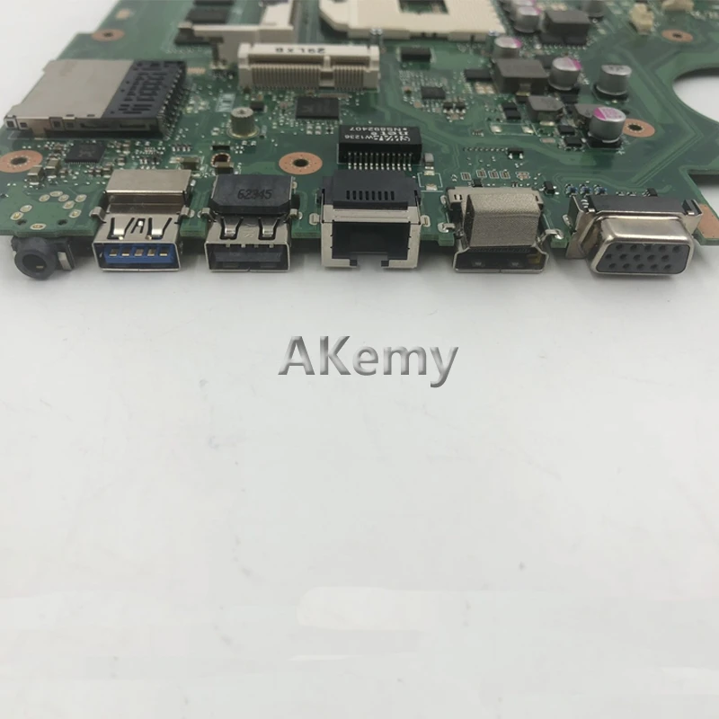 Akemy X45VD материнская плата на плате 4 ГБ ОЗУ для ASUS X45VD X45V ноутбук материнская плата SLJ8E GT610M 1 ГБ REV 2,0 протестирована