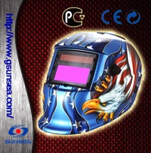 solar Auto darkening welding mask , tig Mig Arc welding hood mask, protective electric DC AC welding masks