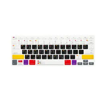 

Chinese Function Key Keyboard Skin Protector for Mac OS X OSX-M-CC-2 Shortcuts Hot Keys for Macbook Pro Air Retina 13 15 17