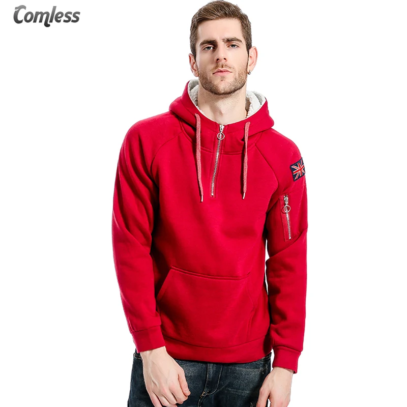 Buy British Flag Design Hooded Hoodie Men Plus