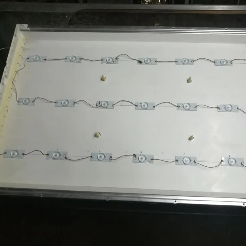 3V SMD лампы с оптическим объективом Fliter для 32-65 дюймов светодиодный ремонт ТВ(20 шт 3 в с кабелем