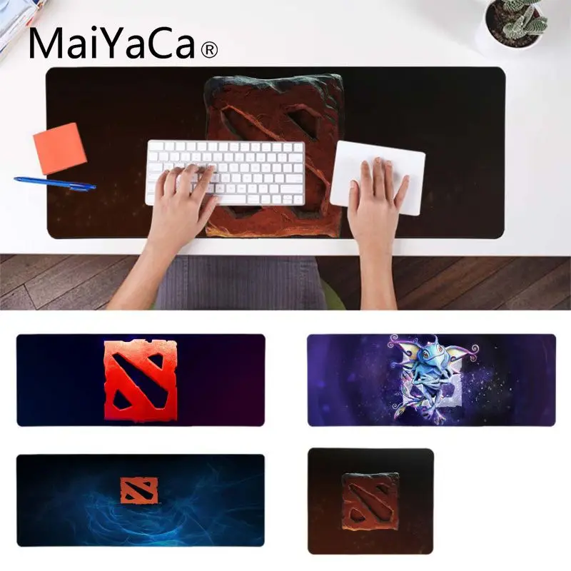  MaiYaCa Gaming Mouse Pad Dota Logo Beautiful Anime Mouse Mat Comfort Mouse Mat Gaming Lockedge Mous