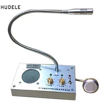ZHUDELE Window interphone аудио запись Интерком интерфон динамик, двойной способ банк офис магазин Станция Окно микрофон