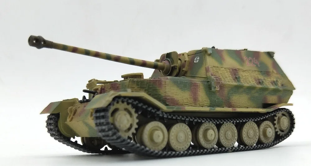 

rare Special Offer 1:72 Germany Elephant tank model Jagdpanzer 653 Reloading Battalion Collection Model