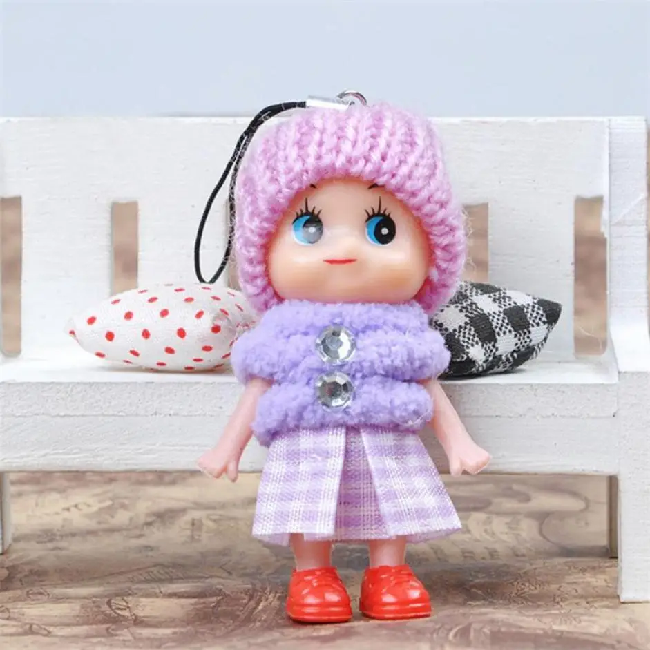 5Pcs Kids Toys Soft Lovely Cute Baby Dolls Toy Mini Doll For Girls and Boys Hot