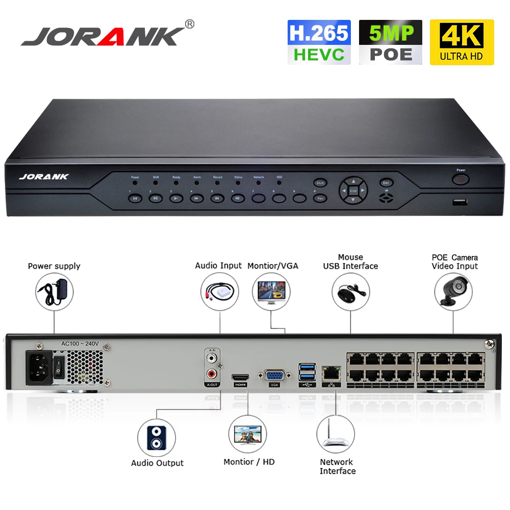 16CH POE NVR  02