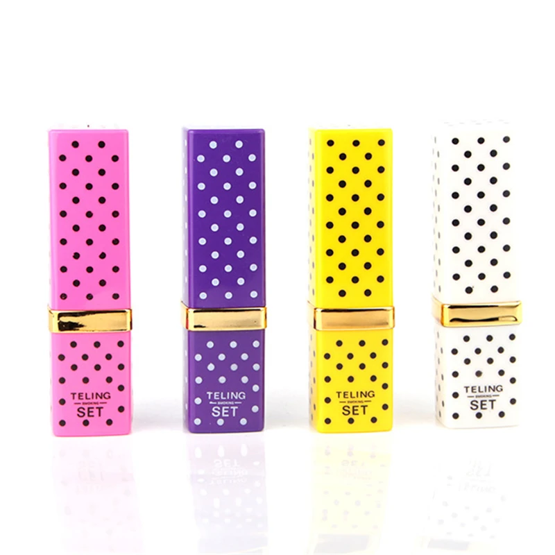 Free-shipping-Butane-gas-lighters-Peculiar-Lipstick-shape-lighter
