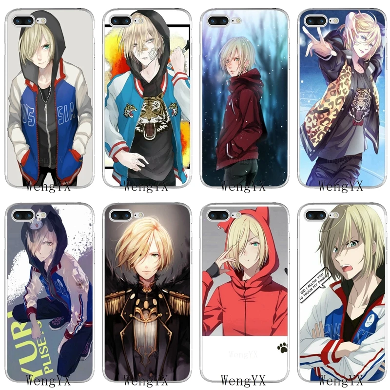 Yuri Plisetsky on Ice Tiger тонкий силиконовый мягкий чехол для телефона из ТПУ Samsung Galaxy J1 J2 J3