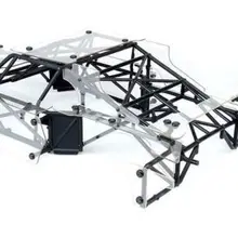 RC прозрачный корпус с роликовой клеткой наборы для Losi 5ive-T 1/5 большой размер газ LOSB0019 4x4 грузовик RC 5 T QL LT