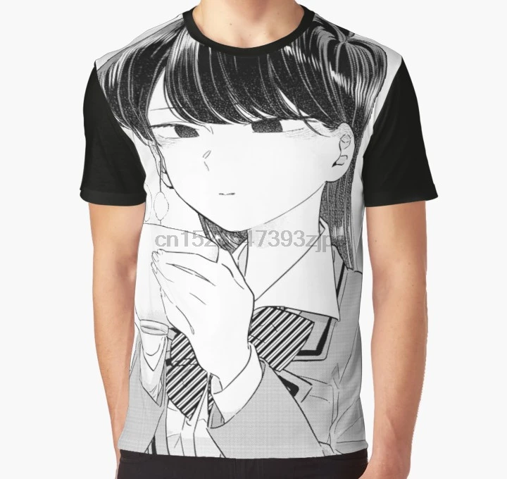 

All Over Print 3D Tshirt Men Big Print T Shirt komi drinking Sticker