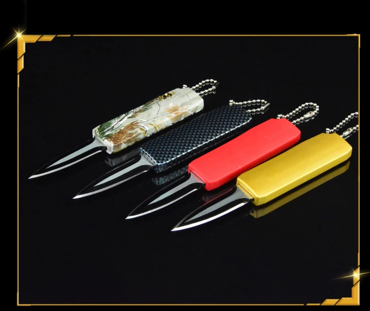 Voltron Альпинизм Кемпинг на открытом воздухе носить самообороны EDC нож, нож подарок коллекция ключ