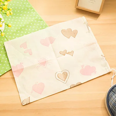 Non-Woven Fabric Shoes Storage Bags Dustproof Cover Shoes Bags Portable Travel Tote Drawstring Shoes Dust Bags ST11 - Цвет: Heart