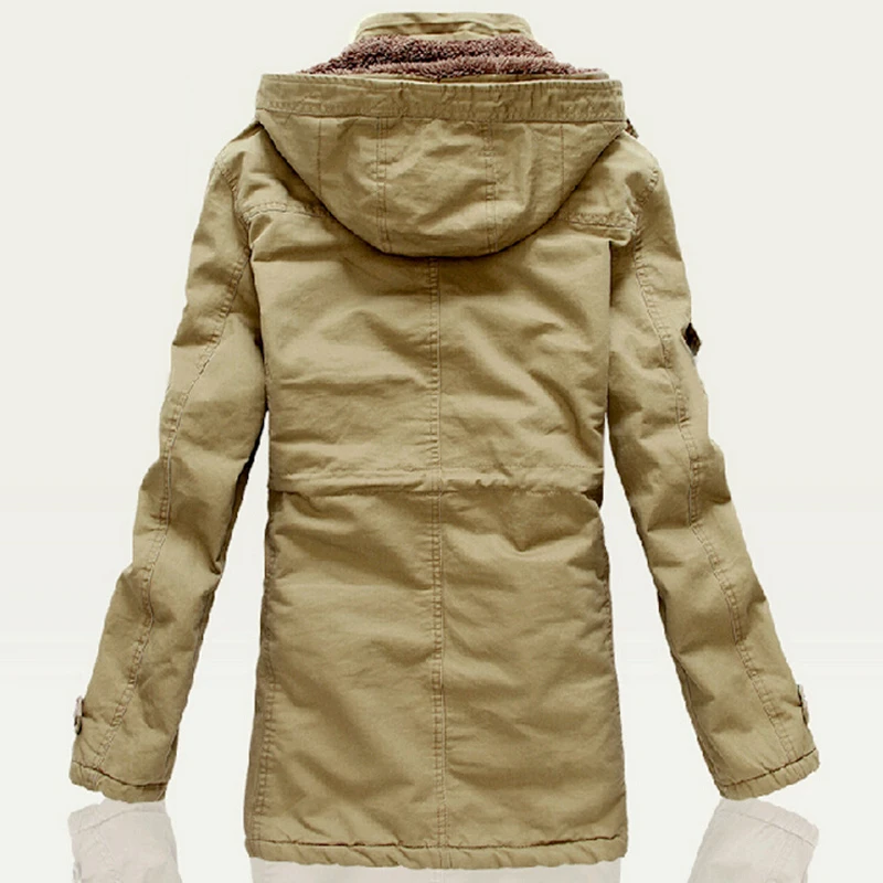 Новинка, модная зимняя мужская куртка, верхняя одежда, дышащее теплое пальто, парки, утолщенная Повседневная куртка с хлопковой подкладкой, флисовые парки