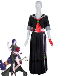 FGO Fate Grand Order Minamoto no jorimitsu костюм моряка Топы платье наряд-униформа игра косплей костюмы