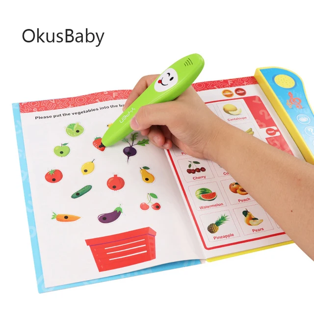 Educational Voice Reading Machine Book Smart Reading Pen Children Learning Toys English Language System Kids Study Knowledge 2