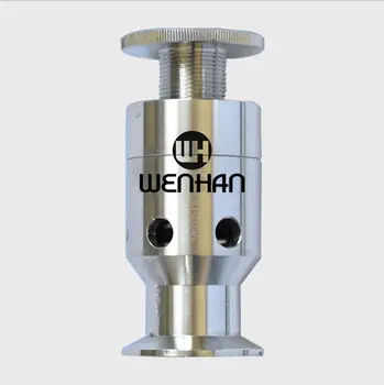 

SS304 1.5 Inch Stainless Steel Pressure Relief Valve Clamp Pressure adjustable