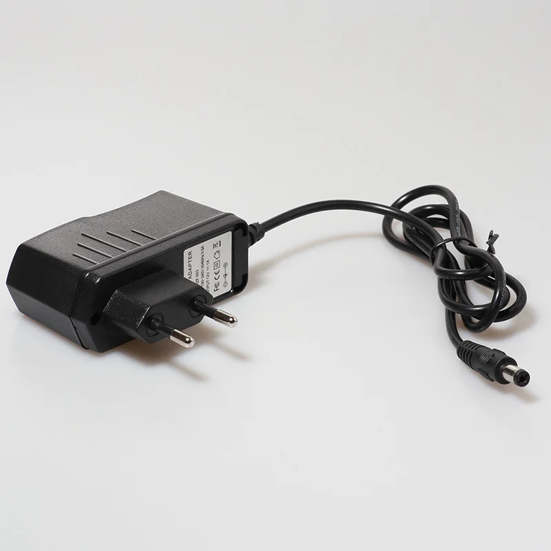 

Runda DC 12V 1A 1000mA 12W Power Converter adapter EU AC 100V-240V HZF007