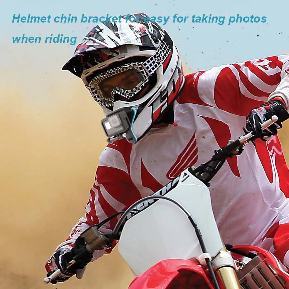 E5445-Upgraded Helmet Mount Adapter for Gopro-3