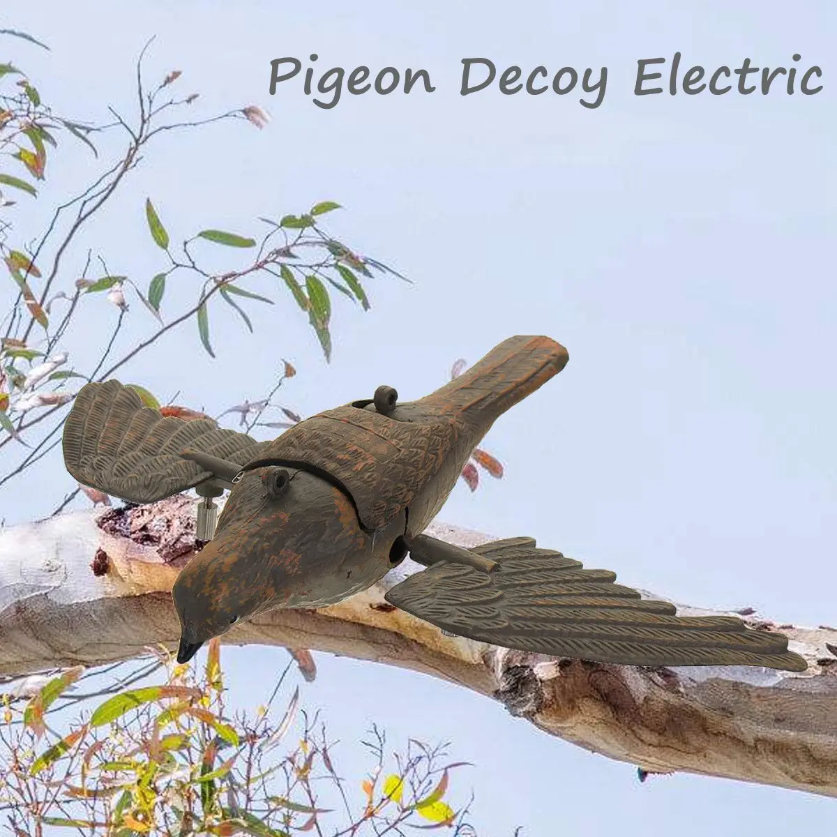

Simulation Pigeon PE Outdoor Field Hunting Engine Birds Decoy Motorized Bird Decoy Practice Garden Decoration Hunting Decoy