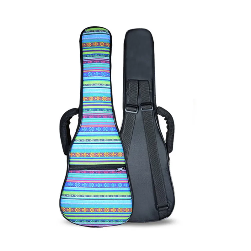 21 26 inch tenor soprano ukulele bag padded backpack cover soft colorful case shoulder straps pocket child gift New Professional ukulele case