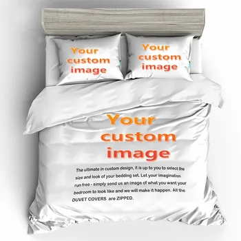 

Bedding Set Duvet Cover CM01 Home 3pcs Customized Pillowcases 3D Digital Printing Custom Bedding Set Design, Picture