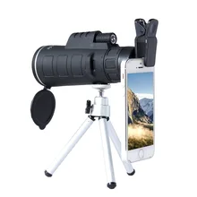 35 x 50 Dual Focus Monocular Telescope Waterproof Magnifier Fogproof Camping Hand Focus Travel Monocular for Hiking Birdwatching