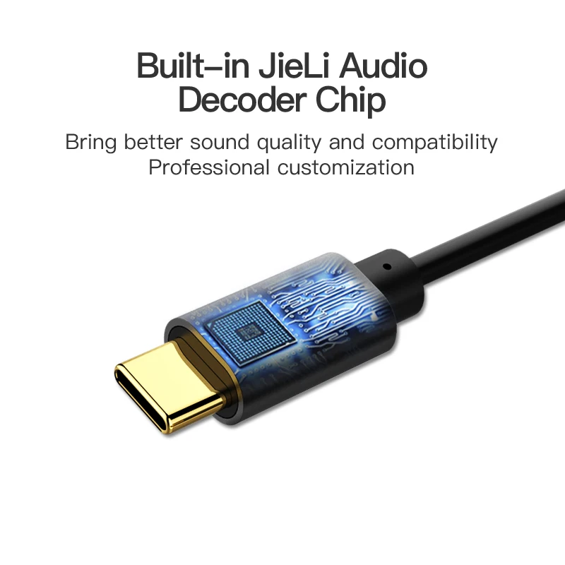 Vention USB Type C to 3.5mm Audio cable Type-C Earphone Headset Adapter USB C AUX Audio Cable for Speaker Headphone Xiaomi mi6