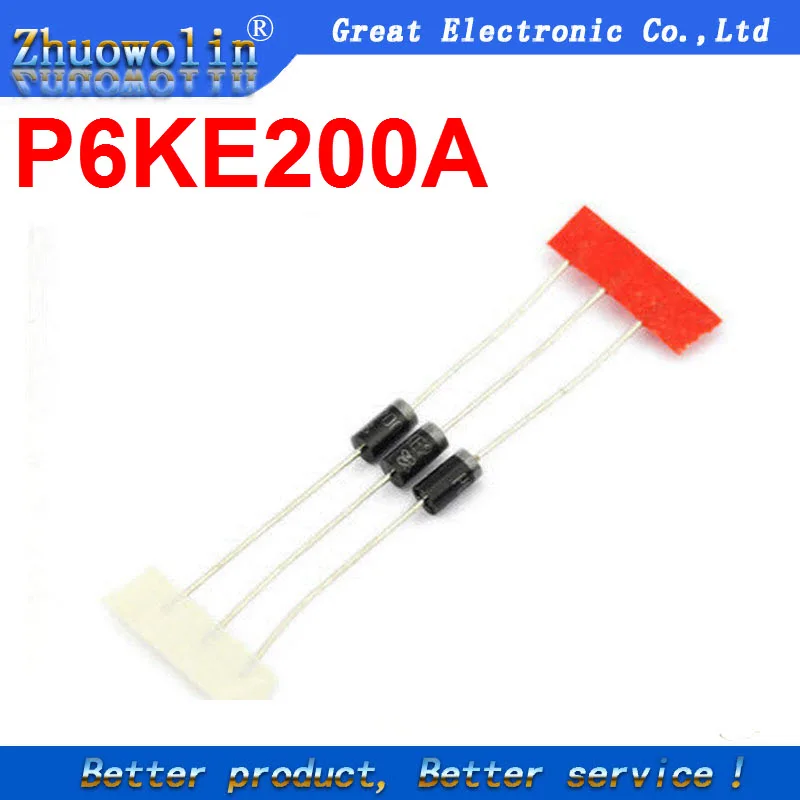 20PC/Lot P6KE200A TVS Transient Suppression Diodes|diode p6ke200a|tvs ...