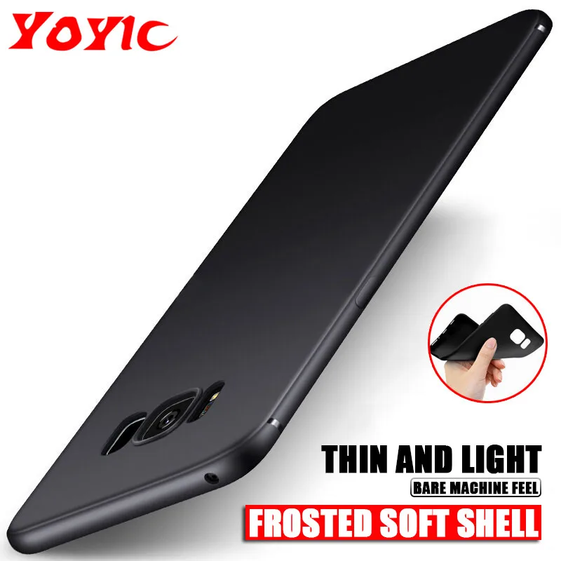 

Ultra Thin Matte Soft Silicon TPU Cover Phone Cases For Samsung Galaxy S9 S8 Plus Note 8 Case Bags For Samsung S7 S7 Edge Case