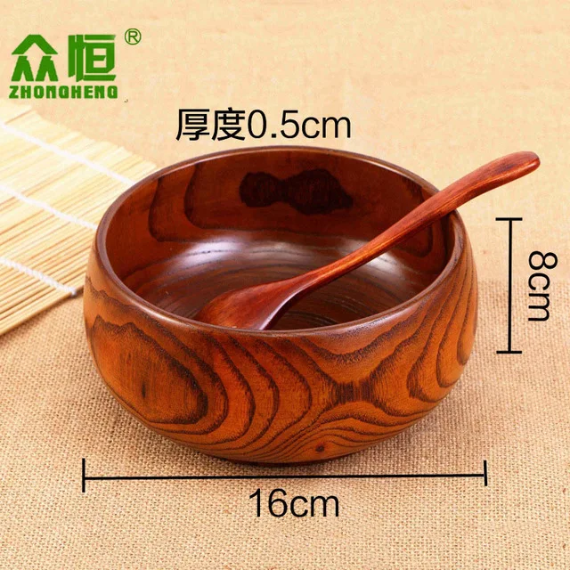 Wooden-Bowl-With-Spoon-Solid-Color-Beer-Rice-Water-Pattern-Spruce-Househould-Fine-Handmade-Milk-Noodles.jpg_640x640 (1)
