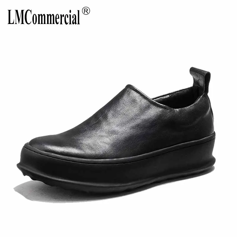 

spring autumn summer men's casual shoes Genuine Leather loafer shoes men Driving shoes male soft lazy British all-match cowhide