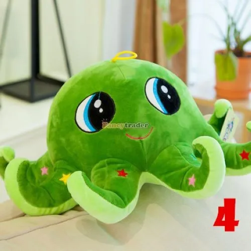Fancytrader 1 pc 28'' x 12'' Big 70cm x 30cm Plush Stuffed Octopus 4 Colors, Free Shipping FT90526 (5)