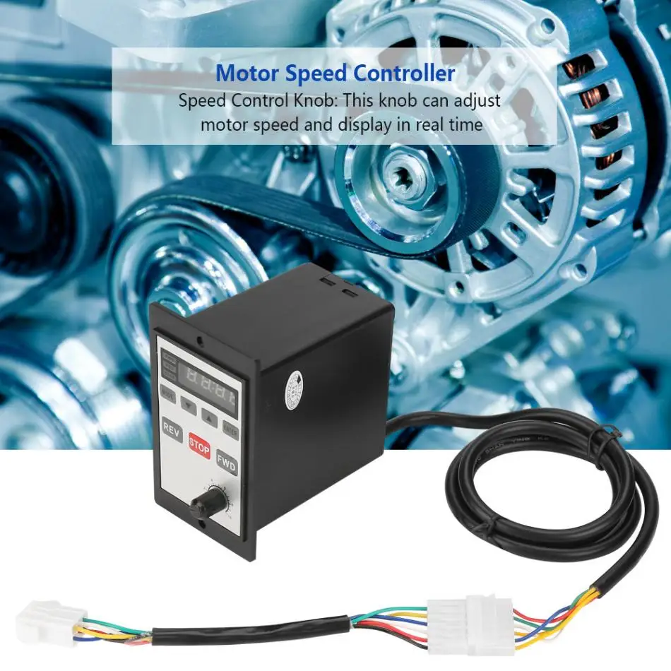 AC 220 V 6-200 W цифровой регулятор скорости двигателя регулятор скорости 0- 16 типов дополнительные инструменты