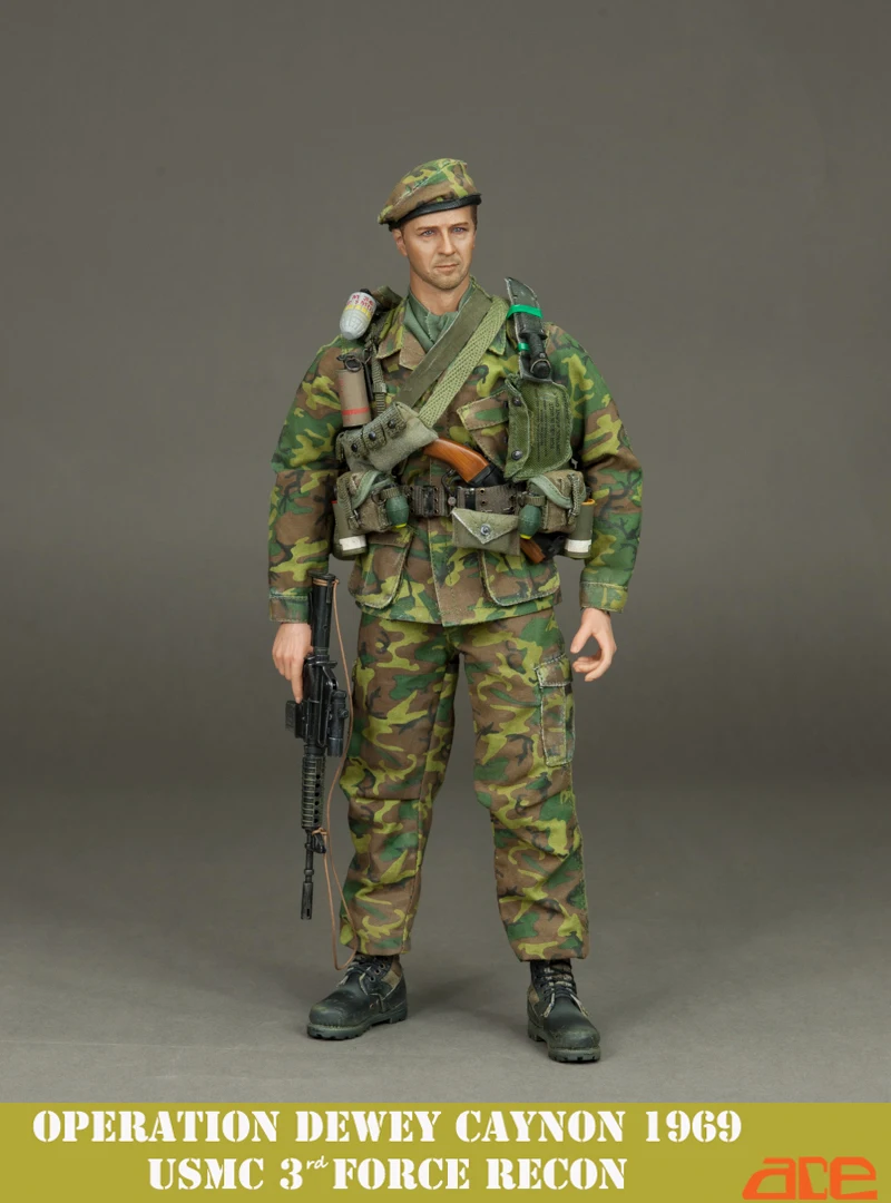 1/6 масштаб фигурка кукла операция Dewey Caynon 1969-USMC 3rd Force Recon Коллекционная 1" фигурка куклы пластмассовые игрушечные модели