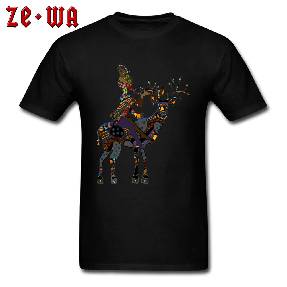giraffeillustration201897Y T-shirts Short Sleeve Geek 2018 Male Summer/Fall T Shirt Geek Tee Shirts O-Neck Pure Cotton giraffeillustration201897Y black