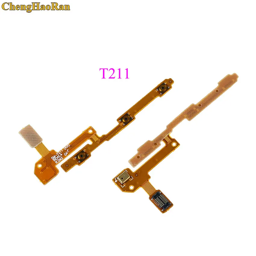 

ChengHaoRan Power Button On / Off Volume Mute Switch Button connector Flex Cable For Samsung Galaxy Tab 3 7.0 T211 SM-T211
